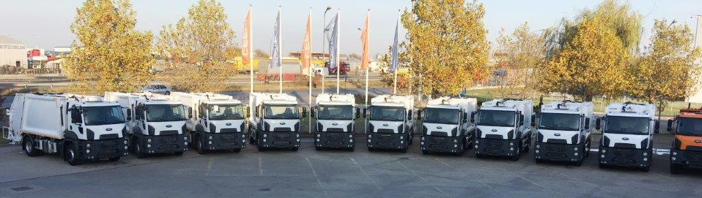Ford Trucks - o nouă livare de 10 vehicule municipale